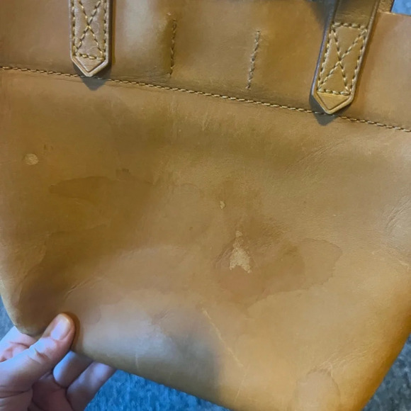 Madewell Tan Mini Tote - Picture 5 of 9